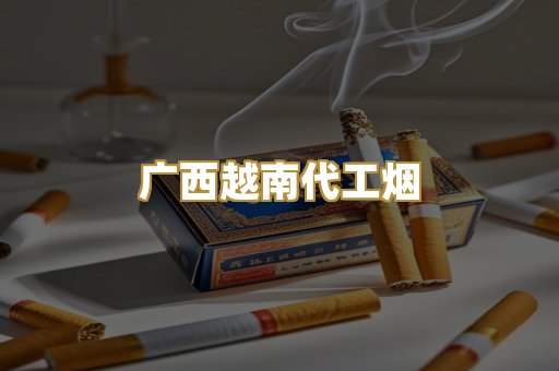 广西越南代工烟